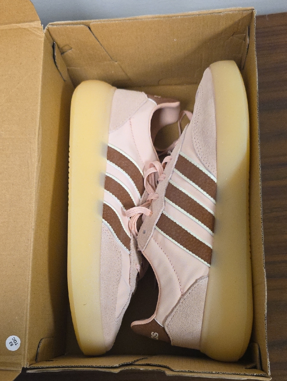 Adidas Barreda Decode Blush Pink/Dusky Bronze Women's Size 9 IH1444 New - Picture 8 of 9